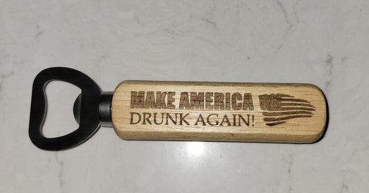 Laser engraved Bottle opener